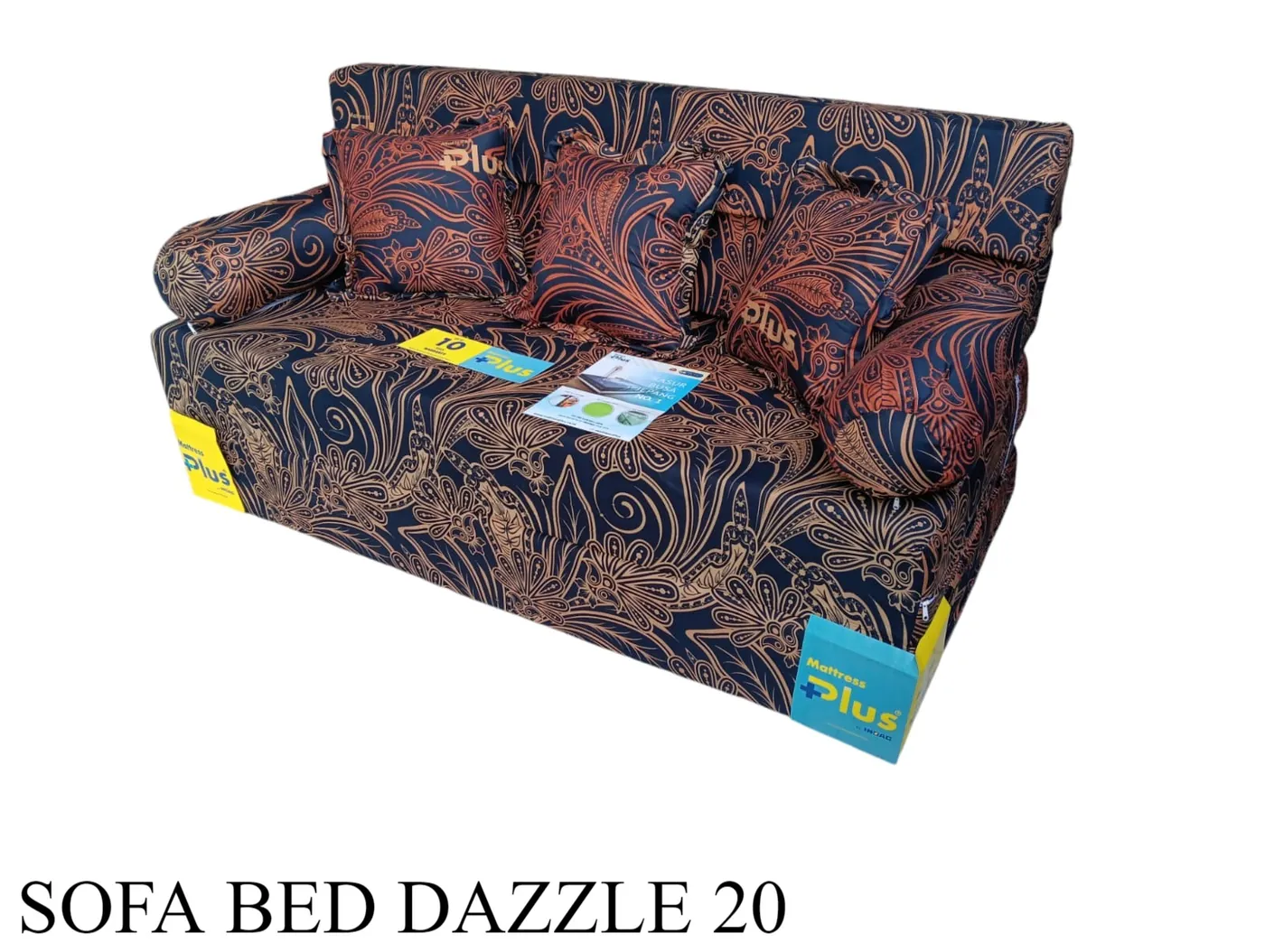 Sofa Bed Dazzle Cokelat