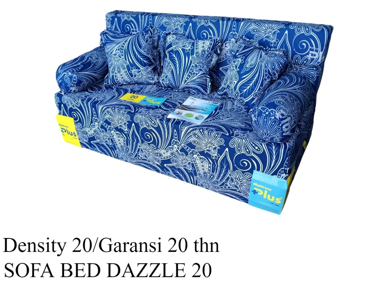 Sofa Bed Dazzle Biru Premium