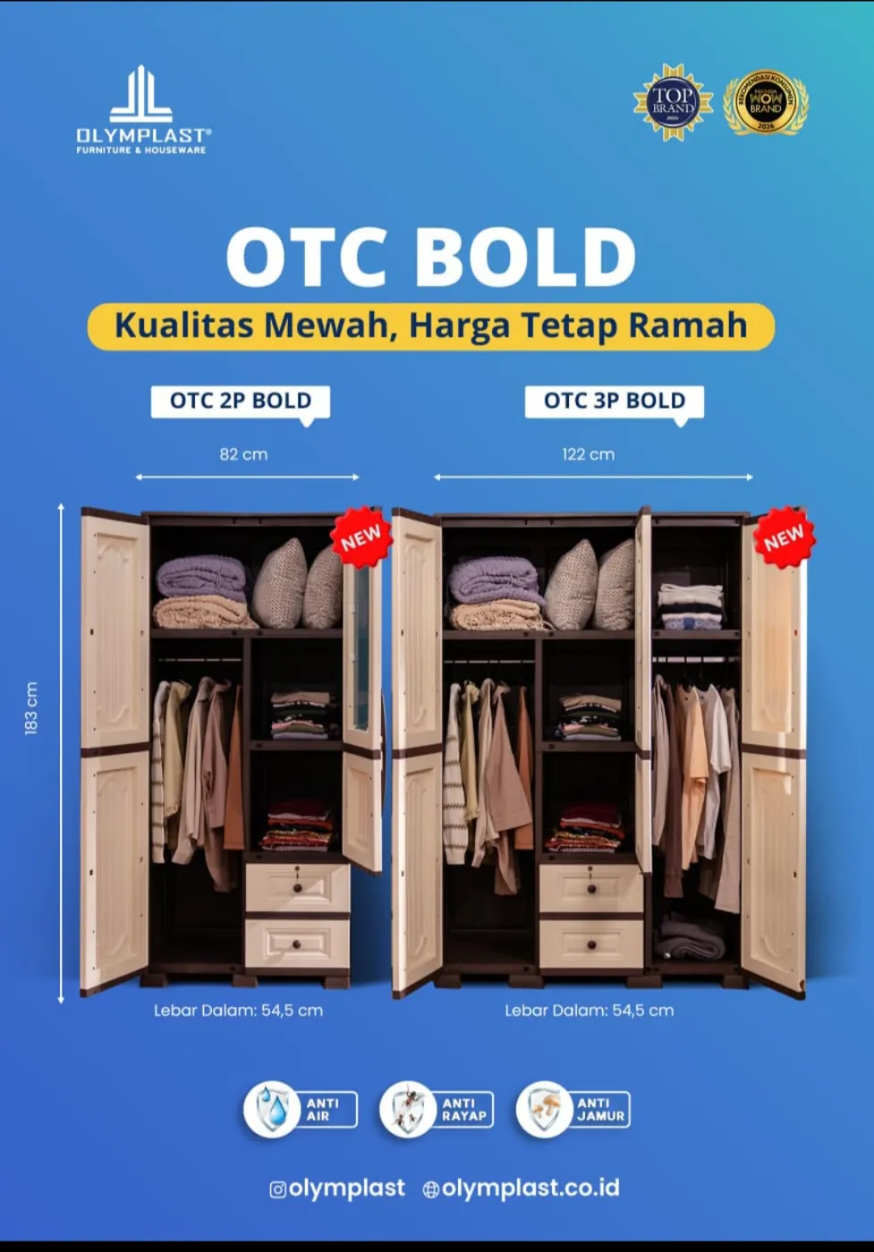 Olymplast OTC Bold Maroon